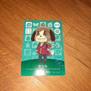 Digby  / ケント  🌈holographic🌈 amiibo card